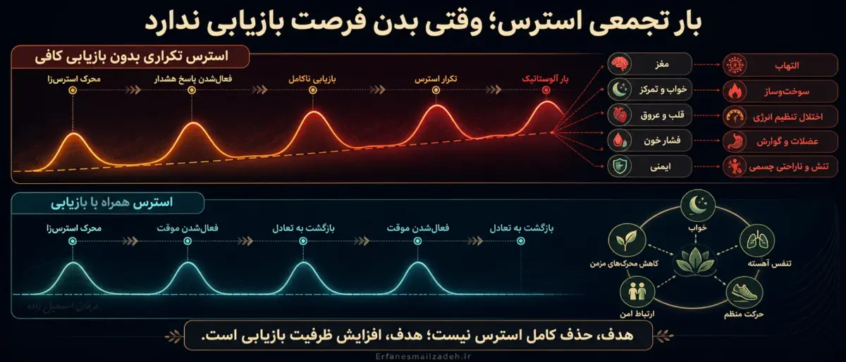 علائم هشداردهنده استرس در بدن و مغز